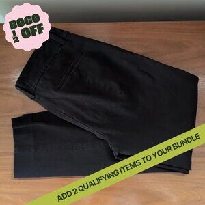 J. Crew Cameron Pant Black Size 6 Good Used Condition